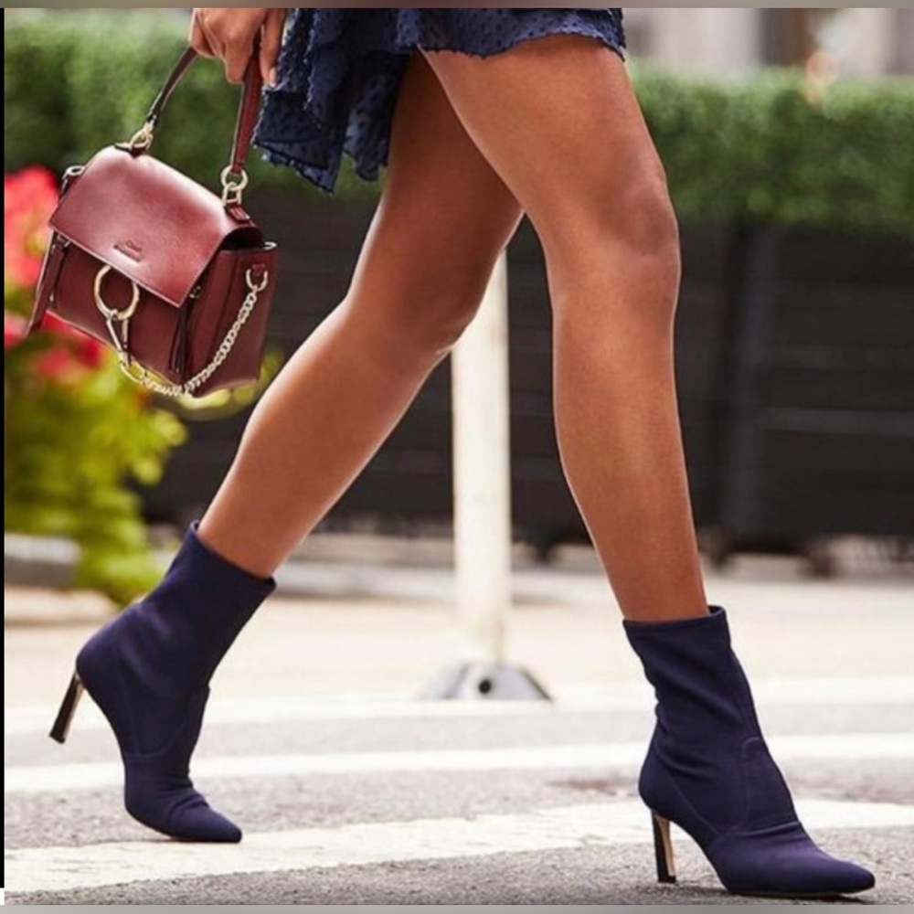 Stuart Weitzman Stuart 75 Stretch Bootie, Black S… - image 1